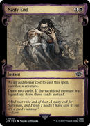 Nasty End (Showcase Scrolls) (LTR-550) [The Lord of the Rings: Tales of Middle-earth] Foil