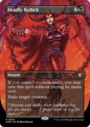 Deadly Rollick (Borderless) (CMM-695) [Commander Masters]
