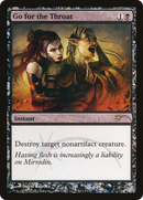 Go for the Throat (FNM-113) [Friday Night Magic 2011] Foil