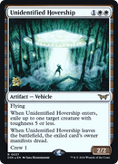 Unidentified Hovership (PRE-037) [Duskmourn: House of Horror Promos] Foil