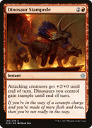 Dinosaur Stampede (XLN-140) [Ixalan] Foil