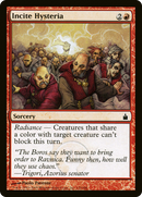 Incite Hysteria (RAV-132) [Ravnica: City of Guilds] Foil