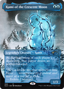 Kami of the Crescent Moon (SLD-260) (Borderless) [Secret Lair Drop] Foil
