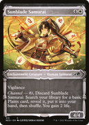 Sunblade Samurai (Showcase) (NEO-315) [Kamigawa: Neon Dynasty] Foil