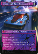 Slicer, Hired Muscle (Shattered Glass) (BOT-021) (Borderless) [Transformers]