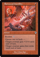 Borrowed Hostility (Retro Frame) (INR-396) [Innistrad Remastered] Foil