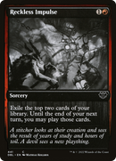 Reckless Impulse (DBL-441) [Innistrad: Double Feature] Foil