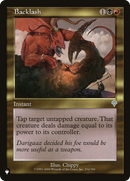 Backlash (LIST-INV-234) [The List]