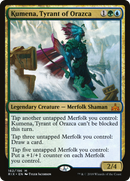 Kumena, Tyrant of Orazca (RIX-162) [Rivals of Ixalan] Foil