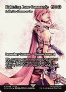 Lightning, Lone Commando - Isshin, Two Heavens as One (Showcase) (FCA-054) (Borderless) [FINAL FANTASY: Through the Ages]