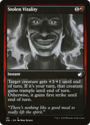 Stolen Vitality (DBL-161) [Innistrad: Double Feature] Foil