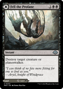 Fell the Profane (MH3-244) [Modern Horizons 3]
