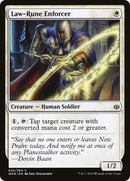 Law-Rune Enforcer (WAR-020) [War of the Spark] Foil