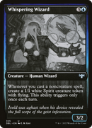 Whispering Wizard (DBL-355) [Innistrad: Double Feature] Foil