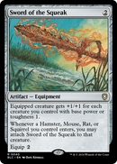 Sword of the Squeak (BLC-040) [Bloomburrow Commander]