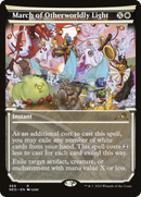 March of Otherworldly Light (Showcase) (NEO-369) [Kamigawa: Neon Dynasty] Foil