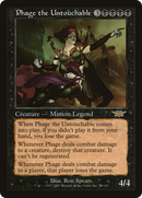 Phage the Untouchable (LGN-078) [Legions] Foil