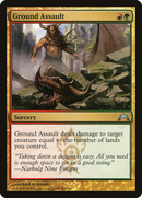 Ground Assault (GTC-168) [Gatecrash] Foil