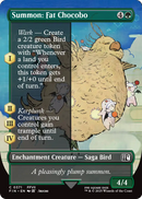 Summon: Fat Chocobo (Borderless) (FIN-371) [FINAL FANTASY] Foil