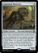 Argentum Masticore (PPONE-222) [Promo Pack: Phyrexia: All Will Be One Promos] Foil