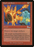 Rack and Ruin (ULG-089) [Urza's Legacy] Foil