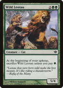 Wild Leotau (CON-097) [Conflux] Foil
