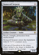 Stonecoil Serpent (PPELD-235P) [Promo Pack: Throne of Eldraine Promos] Foil