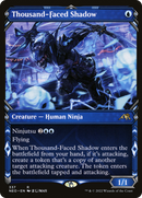 Thousand-Faced Shadow (Showcase) (NEO-337) [Kamigawa: Neon Dynasty] Foil