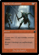 Krenko's Command (Retro Frame) (RVR-336) [Ravnica Remastered] Foil