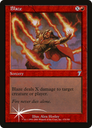 Blaze (7ED-175) [7th Edition] Foil
