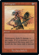Disintegrate (Retro Frame) (30A-434) [30th Anniversary Edition]