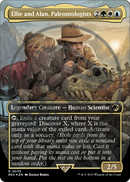 Ellie and Alan, Paleontologists (Borderless) (Emblem) (REX-035) [Jurassic World Collection] Foil