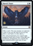 Dawn's Truce (PRE-009) [Bloomburrow Promos] Foil