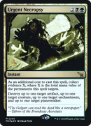 Urgent Necropsy (PRE-240) [Murders at Karlov Manor Promos] Foil