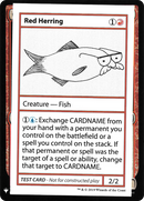 Red Herring (CMB1-062) [Mystery Booster Playtest Cards 2019]