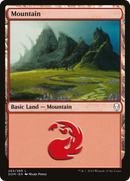 Mountain (DOM-265) [Dominaria] Foil