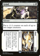 Grind // Dust (PRE-155) [Hour of Devastation Promos] Foil
