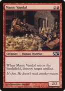 Manic Vandal (M11-151) [Magic 2011] Foil