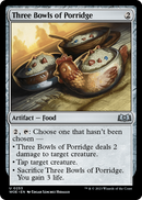 Three Bowls of Porridge (WOE-253) [Wilds of Eldraine] Foil