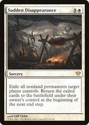 Sudden Disappearance (DKA-023) [Dark Ascension] Foil