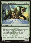 Temur Sabertooth (LIST-FRF-141) [The List]