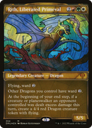 Rith, Liberated Primeval (Textured Foil) (DMU-354) (Showcase) [Dominaria United] Foil