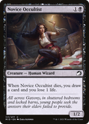 Novice Occultist (MID-117) [Innistrad: Midnight Hunt]