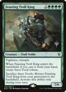 Feasting Troll King (PPELD-152P) [Promo Pack: Throne of Eldraine Promos] Foil