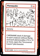 Planequake (CMB1-059) [Mystery Booster Playtest Cards 2019]