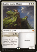 Realm-Cloaked Giant (PPELD-26P) [Promo Pack: Throne of Eldraine Promos] Foil