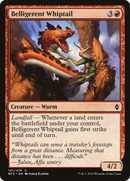 Belligerent Whiptail (BFZ-141) [Battle for Zendikar]