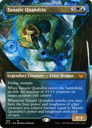 Tanazir Quandrix (Borderless) (STX-284) (Borderless) [Strixhaven: School of Mages] Foil