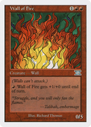 Wall of Fire (6ED-216) [Classic Sixth Edition]