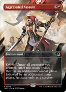 Aggravated Assault (Anime Borderless) (WOT-076) [Wilds of Eldraine: Enchanting Tales] Foil